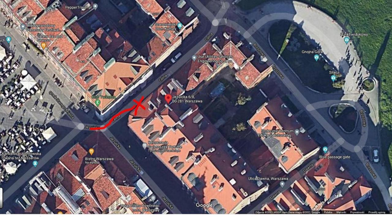Jezuicka Old Town Pleasant Apartment وارسو المظهر الخارجي الصورة